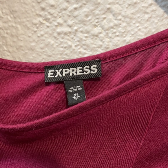 Red Express long sleeve shirt size extra small - Picture 3 of 3